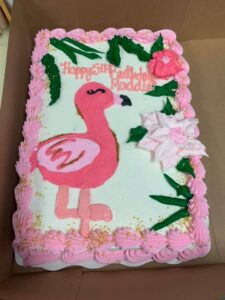 Flamingo Birthday Cake - Charity Fent Cake Design - Springfield, MO